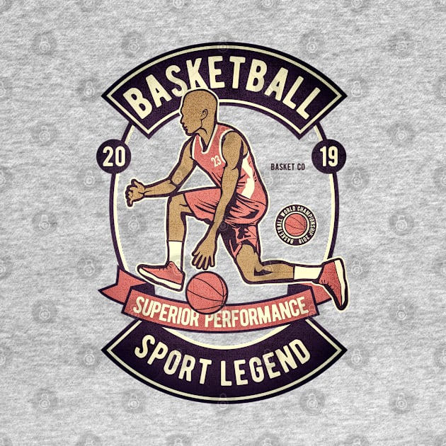 Basketball Sport Legend by Tempe Gaul